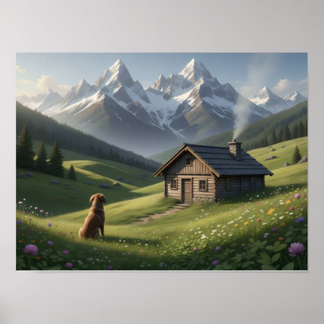 Imprimir, papel de póster de valor (semi brillo) (Frente)