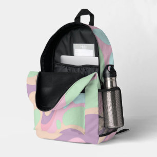 Imprimir Pastel rosado de la bolsa de corte
