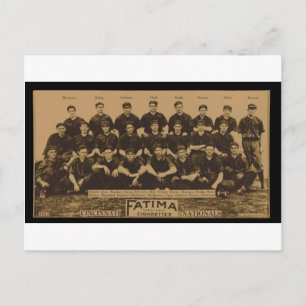 Imprimir tarjeta de tabaco Cincinnati Reds Fatima