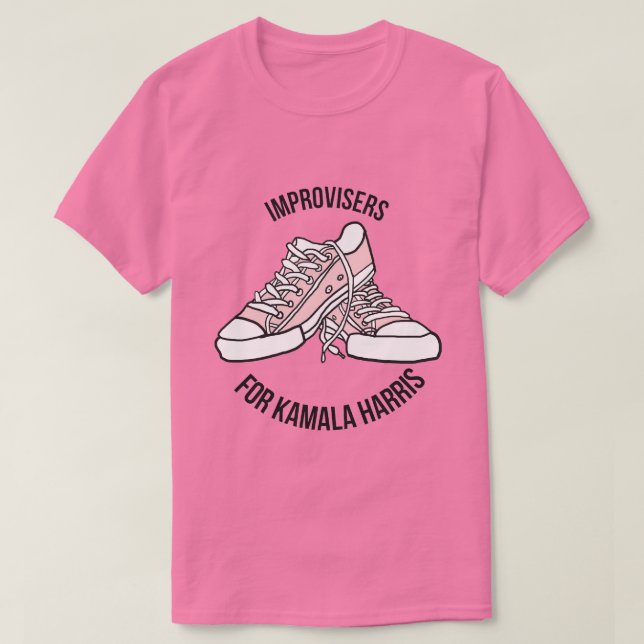 Improvisadores de la camiseta Kamala Harris (Diseño del anverso)