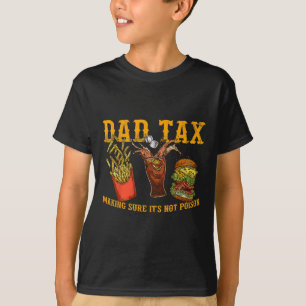 Impuesto a papá de camiseta de papá asegurándose d