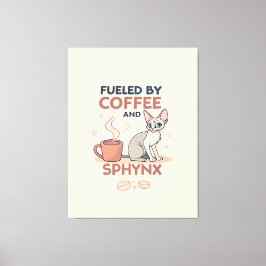 Impulsado por Café y Arte de Gatos Sphynx
