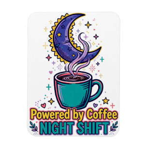 Impulsado por el imán del turno de noche de café