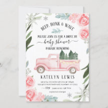 Impulsar Invitación Baby Shower de invierno con ca