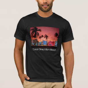 Impulsión del océano - camiseta del horizonte de