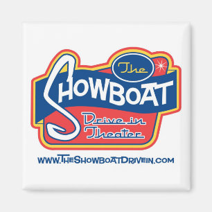 Impulsión del Showboat en imán del refrigerador