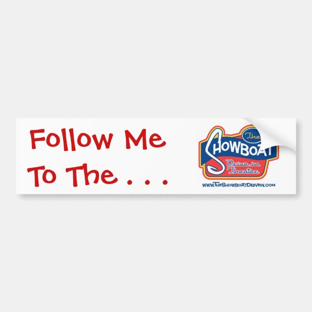 Impulsión del Showboat en pegatina para el (Frente)