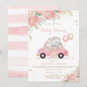 Impulso De Elefante Por Invitación De Baby Shower