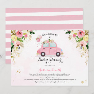 Impulso por Baby Shower Invitación Ducha Floral Ro