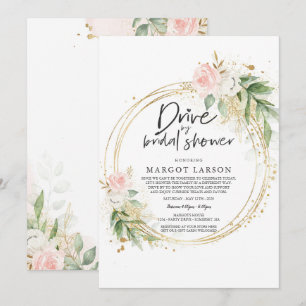 Impulso por Bridal Shower Invitación Verdor y Oro