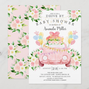 Impulso por Chicas Invitación a Baby Shower