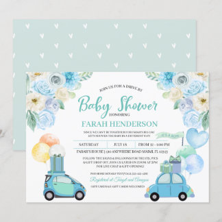 Impulso por invitación al desfile de Baby Shower