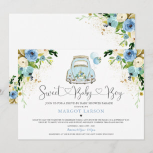 Impulso Por Invitación De Baby Shower Ducha Floral