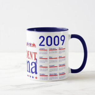Inauguración de Obama - la taza del colector con