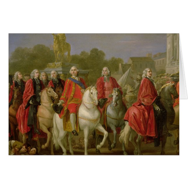 Inauguración del lugar Louis XV (Anverso (Horizontal))