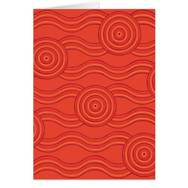 Incendio de arte aborigen (Frente)