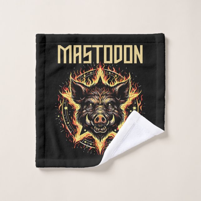 Incendio del jabalí Mastodon (Toallita)