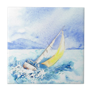 "Inclinado sobre" la teja