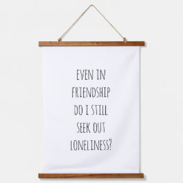 Incluso En La Amistad La Madera Topada Tapiz De Mu