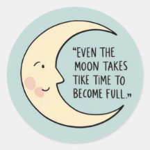 Incluso Los Pegatinas De La Luna