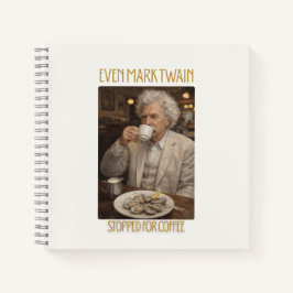 Incluso Mark Twain se detuvo para el cuaderno de c