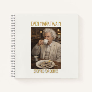 Incluso Mark Twain se detuvo para el cuaderno de c