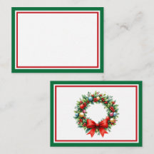 Incluya una nota personal con su regalo de Navidad