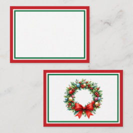 Incluya una nota personal con su regalo de Navidad