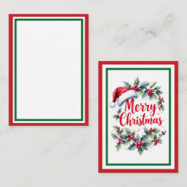 Incluya una nota personal con su regalo de Navidad