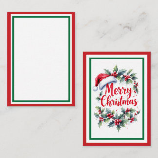 Incluya una nota personal con su regalo de Navidad