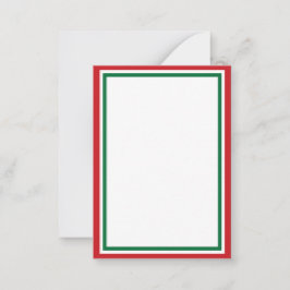 Incluya una nota personal con su regalo de Navidad