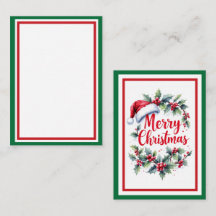 Incluya una nota personal con su regalo de Navidad