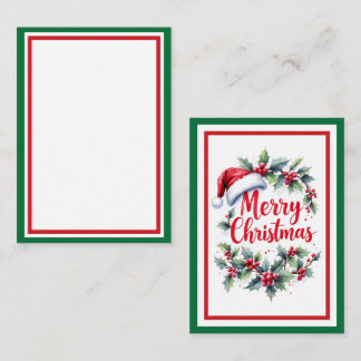 Incluya una nota personal con su regalo de Navidad