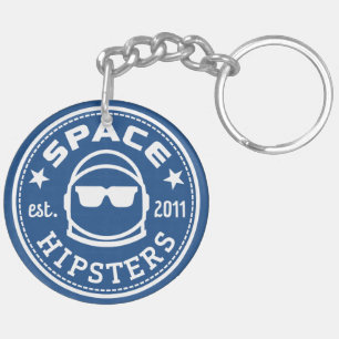 Inconformistas del espacio 2" llavero