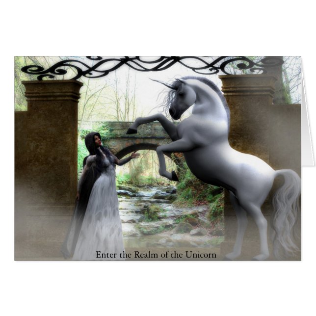 Incorpore el reino del unicornio (Anverso (Horizontal))