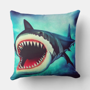 Increíble almohada de tiburón