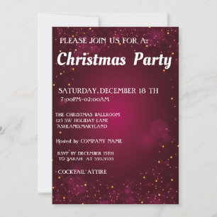 Increíble, bella invitación a Navidades