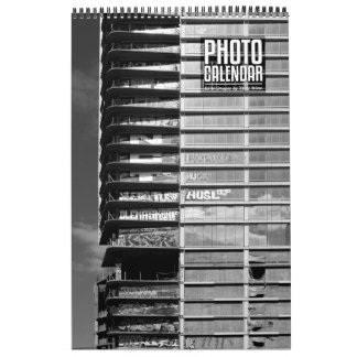 Increíble calendario fotográfico en blanco y negro