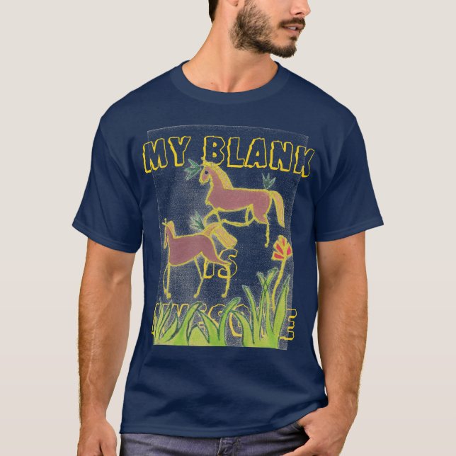 Increíble camiseta de Navidades de BFF Power Unico (Anverso)