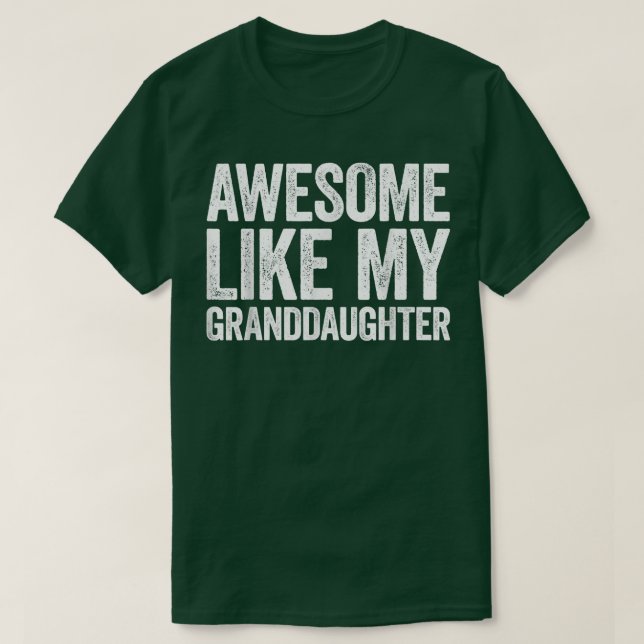 Increíble como la camiseta del Día de los Padres d (Diseño del anverso)