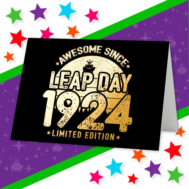 Increíble desde 1924, Año del Salto, 29 de febrero (Subido por el creador)