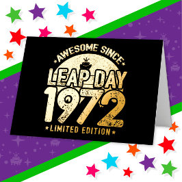 Increíble desde 1972 Año Salto Día 29 Feb. Cumplea