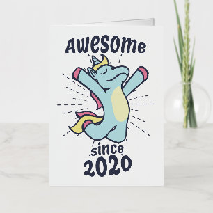 Increíble Desde 2020 - Cumpleaños de Unicornio par