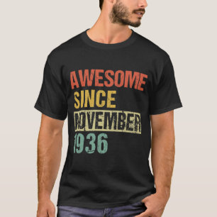 Increíble desde noviembre de 1936: 85ª camiseta de