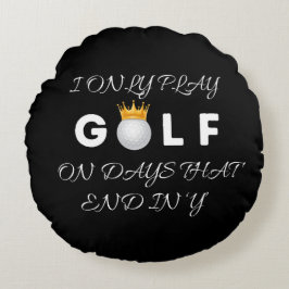 Increíble diseño de almohada de golf personalizado