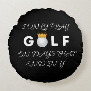 Increíble diseño de almohada de golf personalizado