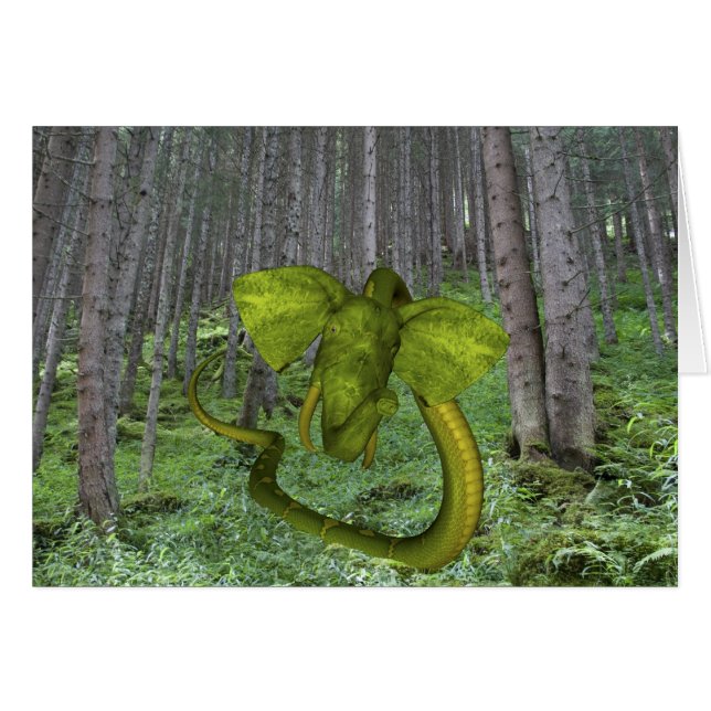 Increíble Elefante Python (Anverso (Horizontal))