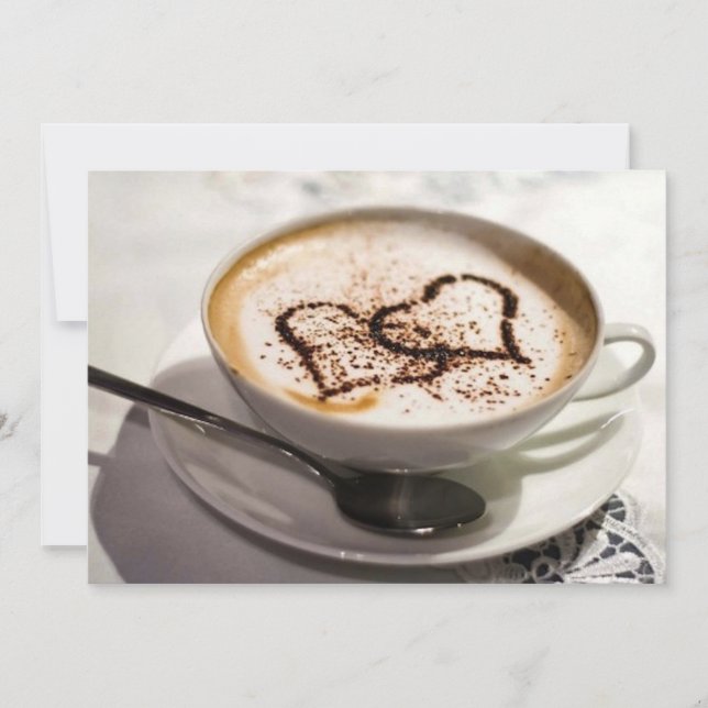 Increíble foto de café (Anverso)