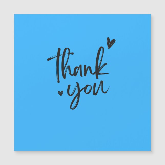 INCREÍBLE GRACIAS TARJETA (Anverso)