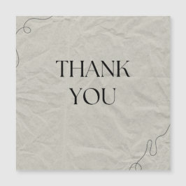 INCREÍBLE GRACIAS TARJETA